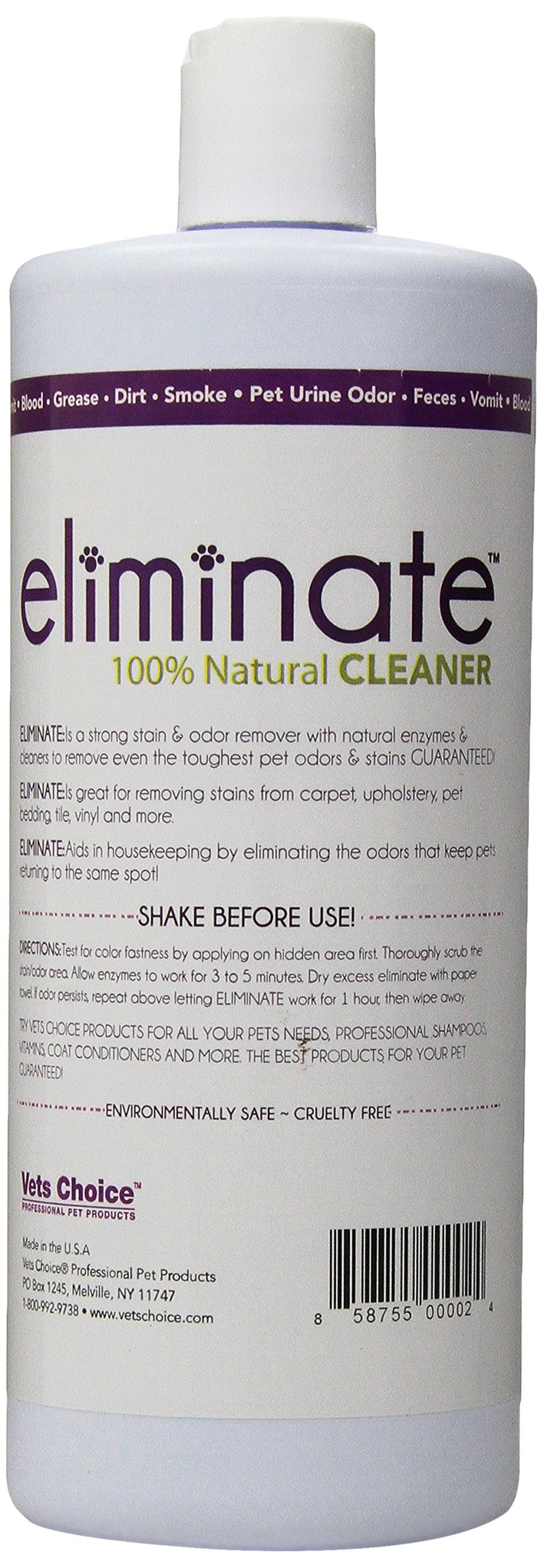 [Australia] - Health Extension Eliminate Stain & Odor Cleaner 32oz 