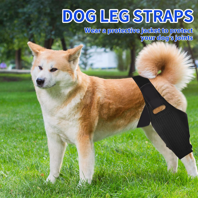 Dog Knee Brace Leg Braces - Dog Canine Knee Brace with 9 Metal Stabilizers Dog Knee Brace for Torn ACL Muscle Sore Hind Leg Joint Pain Reduces Inflammation (XL) XL - PawsPlanet Australia