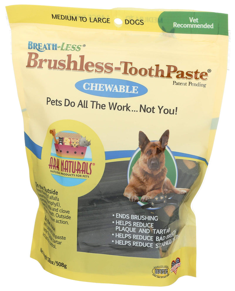 Ark Naturals Breath-less Brushless Toothpaste, Medium Breed Dogs (18 oz) - Packaging May Vary - PawsPlanet Australia