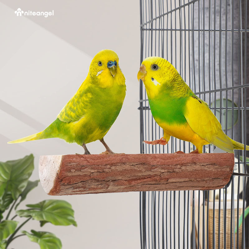Niteangel Parrot Cage Perch, Wooden Platform for Birds 1 Pack - PawsPlanet Australia