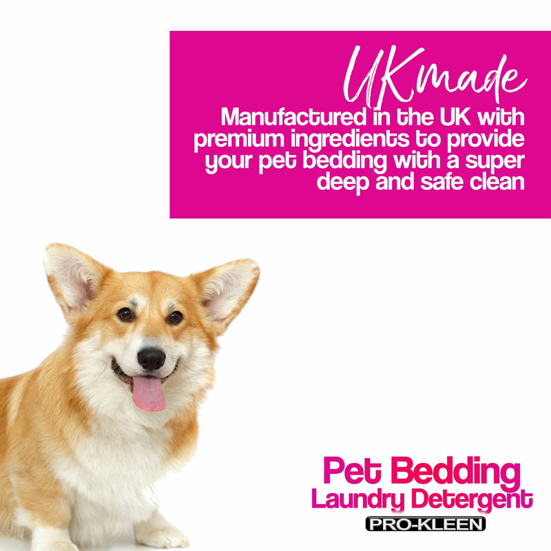 Pro-Kleen Pet Bedding Laundry Washing Detergent - Fresh Linen (5L) - Non-bio, Safe for Dogs with Sensitive Skin, Leaves a Lasting Freshness & Eliminates All Odours - PawsPlanet Australia