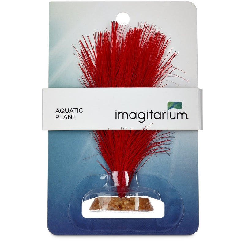 [Australia] - Imagitarium Feather Silk Plant Aquatic Decor Small 