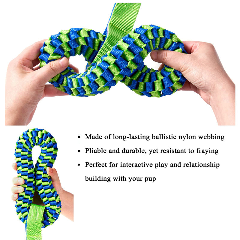 Dog Toys for Aggressive Chewers, Tug of War Dog Toy, Dog Teeth Cleaning Toy, Dog Rope Toys for Medium and Large Dogs - PawsPlanet Australia