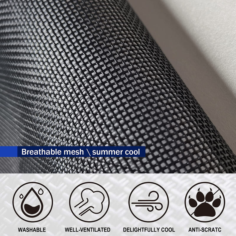 WHICH DOG Cat Window Hammock Perch Seat Bed with Strong Suction Cups for Any Indoor Cats Play,Sunbathing,Napping,Overlooking,Safety,Space Saving,Easier to Assemble Black - PawsPlanet Australia