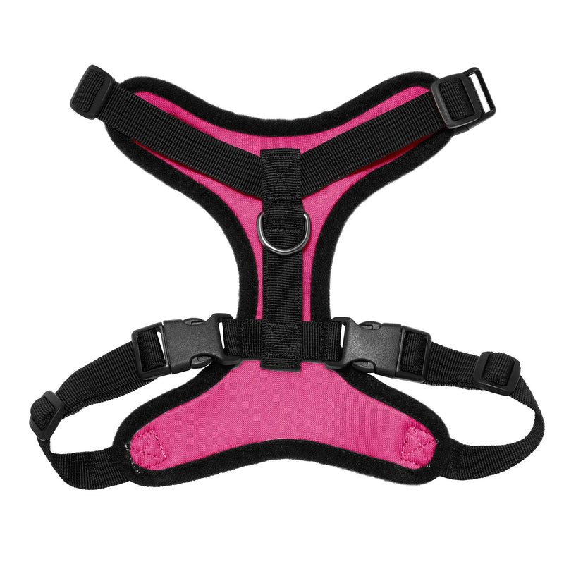 [Australia] - Voyager Step-in Lock Pet Harness – All Weather Mesh, Adjustable Step in Harness for Cats and Dogs by Best Pet Supplies Fuchsia S (Chest: 13 - 20") 