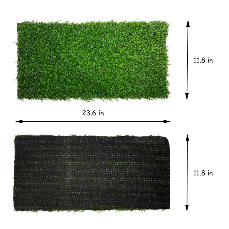 kathson 2 Pcs Chicken Nesting Pads Cuttable Artificial Grass Rug Carpet Washable Synthetic Turf Mat Nest Box Bedding Liners for Chicken Coop Egg Laying Pet Garden Lawn Indoor Outdoor - PawsPlanet Australia