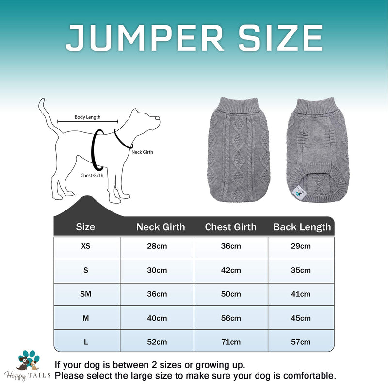 Dog Jumper Winter Dog Coats Pet Sweater Warm Dog Cat Jumper Pet Vest for Dog Cat Small Medium Dog Jumpers Dog Clothes (Grey, Medium) Grey M - PawsPlanet Australia