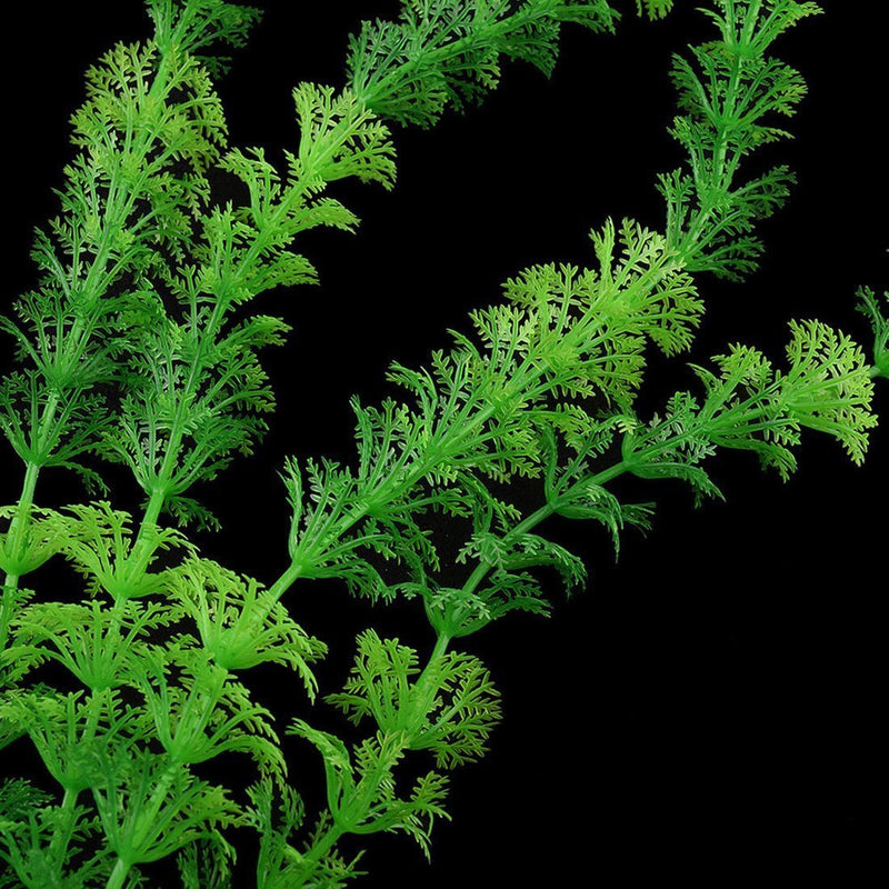 PANYTOW Artificial Green Plant Grass Water plants for Fish Tank Aquarium Decor Ornament Decoration Plastic Submarine - PawsPlanet Australia