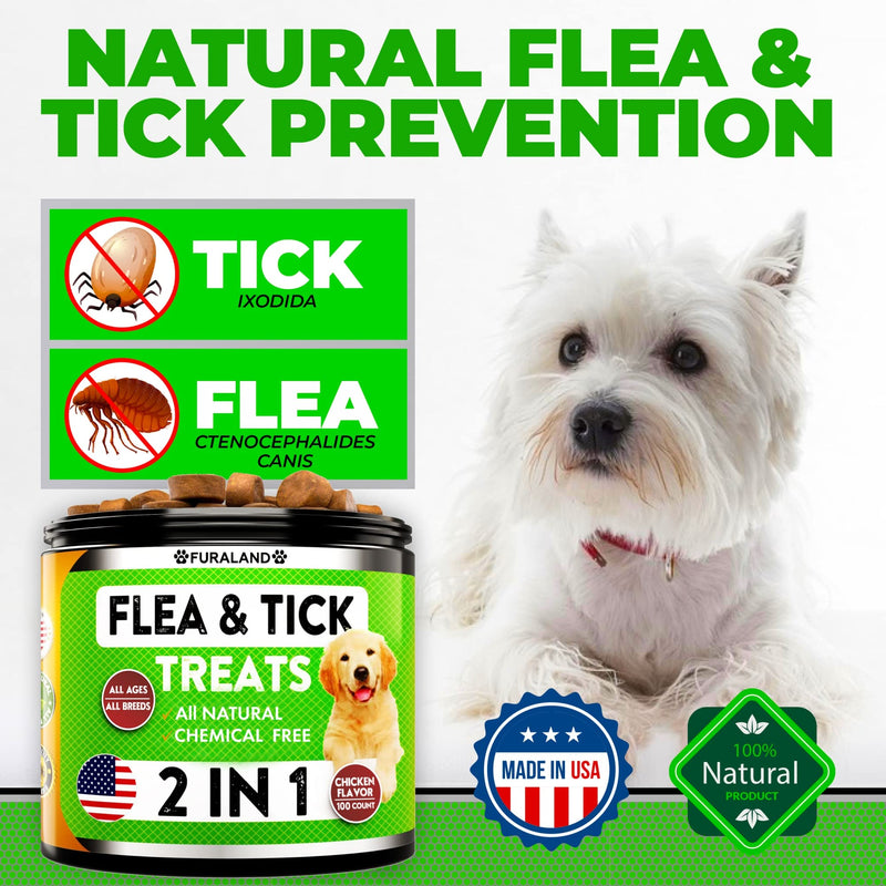 Flea&Tick + Hip&Joint Chews - Made in USA - PawsPlanet Australia