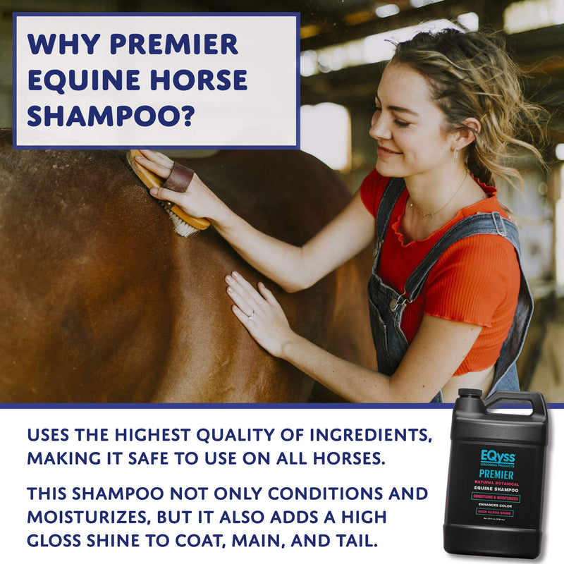 [Australia] - Eqyss Premier Equine Shampoo - Makes Your Horse or Pony Shiny and Radiant 32 Ounce 