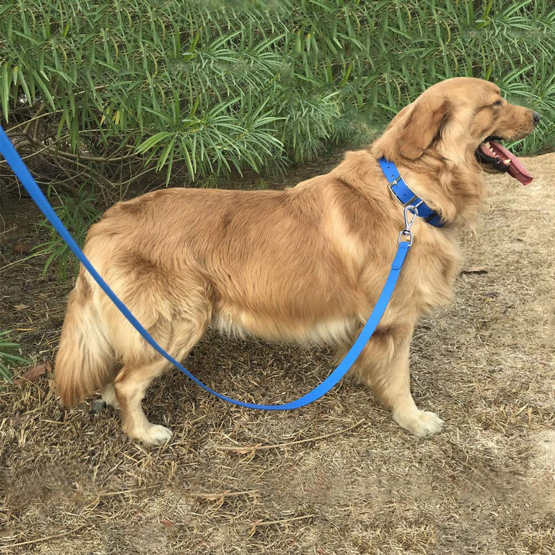 Waterproof Dog Training Leash 50FT 30FT 15FT 10FT 5FT Heavy Duty Recall Long Lead for Large Medium Small Dogs Blue - PawsPlanet Australia