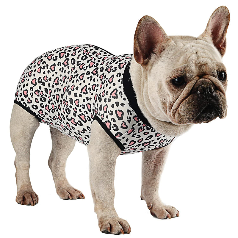 Due Felice Surgical Recovery Suit for Female Male Dog Cat Recycled Fabric Doggy Surgery Onesie After Surgery Wear Pet Cone Alternative for Abdominal Wounds Skin Diseases Bee/XS XS(Chest:13.8"/35cm;Back:10.2"/26cm) - PawsPlanet Australia