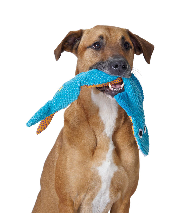 Petstages Stuffing Free Flop Shark - PawsPlanet Australia