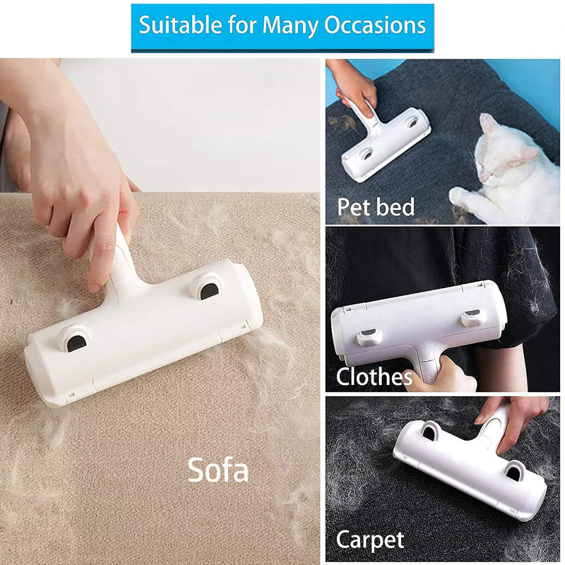 Olanda Pet Hair Remover, Self-Clean Lint Roller for Furniture, Reusable Dog Cat Hair Remover Roller,Easy and Effective to Pick Up All Loose Fur from Sofa,Bed,ClothesDurable Fur Remover For Carpet - PawsPlanet Australia