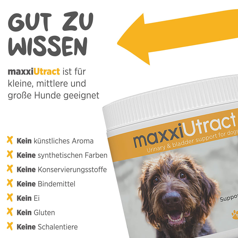 maxxipaws | maxxidog – maxxiUtract Cranberry Urinary & Bladder Supplement for Dogs | Powder 150g - PawsPlanet Australia