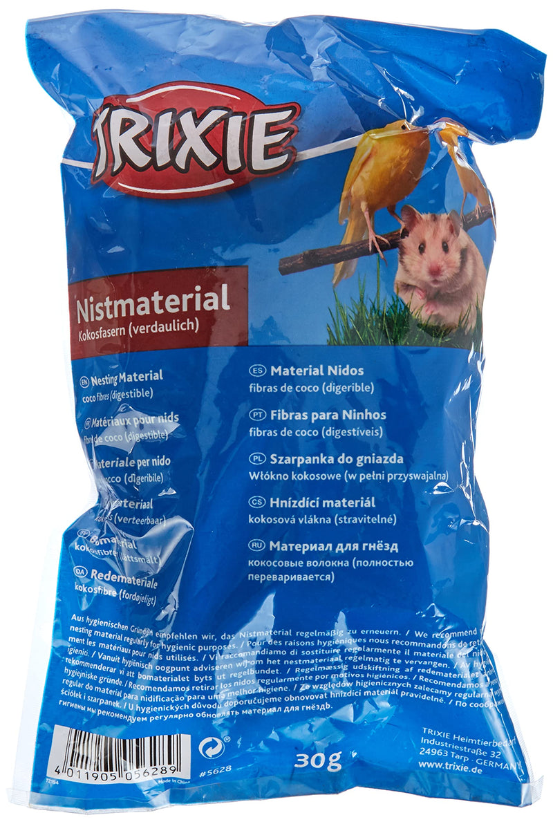 Trixie Coco Fibres Nesting Material, 30 g - PawsPlanet Australia