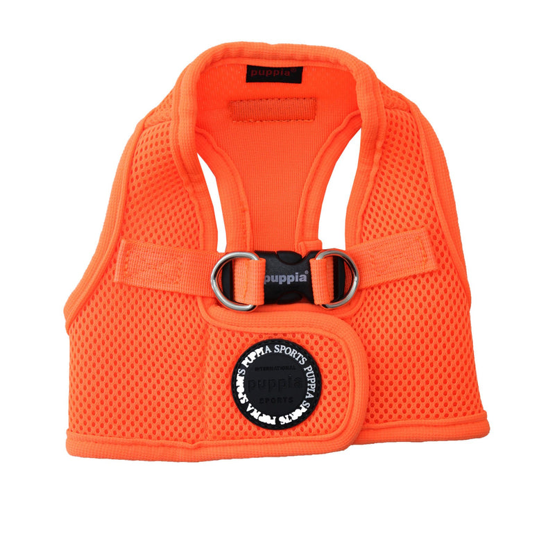 [Australia] - Puppia Authentic Neon Soft Vest Harness B Orange Large Puppia Neon Soft Vest Harness B 