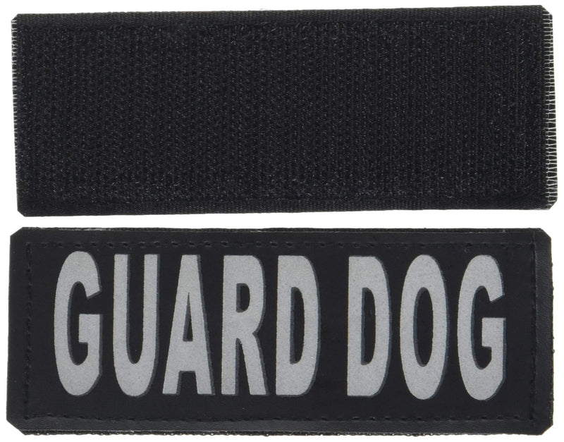 [Australia] - Dogline Guard Dog Removable Patches Small/Medium (1.5" x 4") 