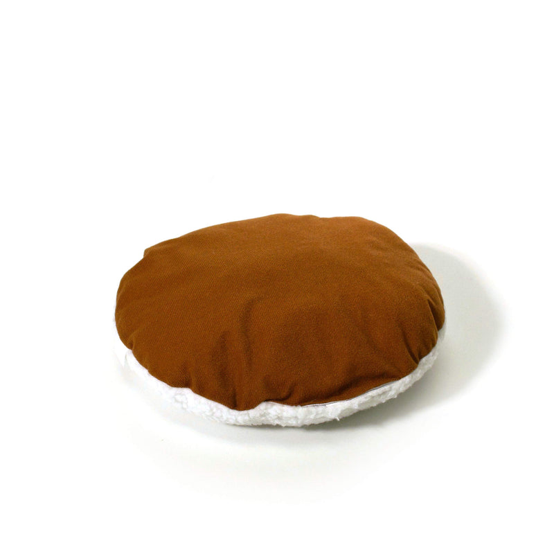 Heartbeat Pillow Chocolate and White - PawsPlanet Australia