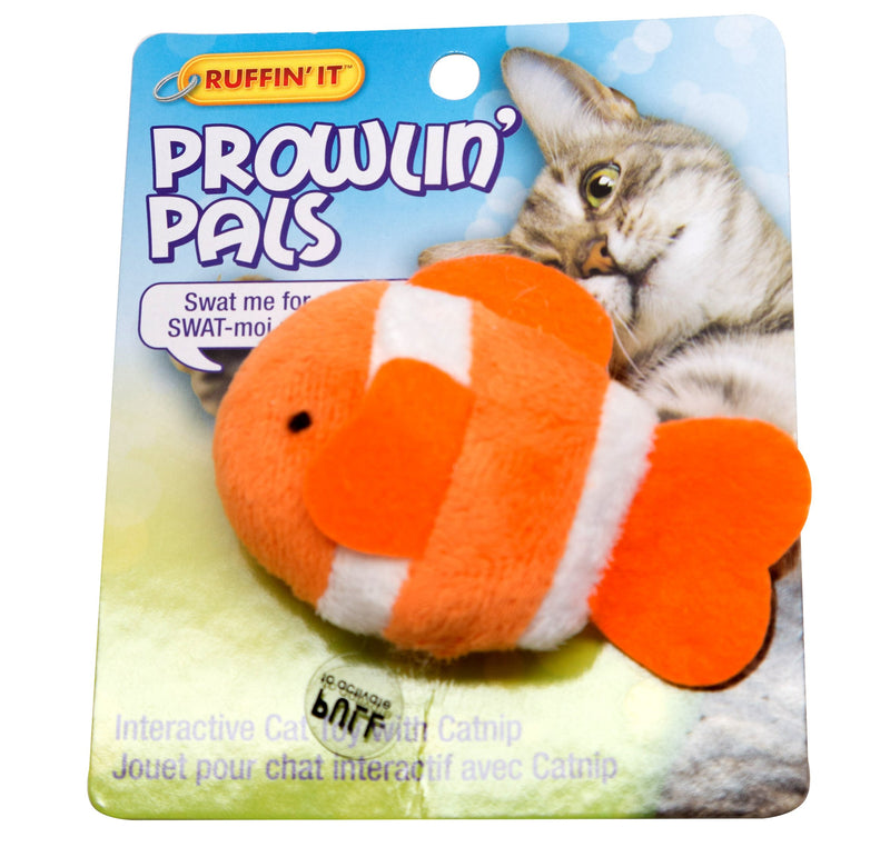 [Australia] - Ruffin It Prowlin' Pals Cat Toy w/Sound & Catnip 1-Pack 