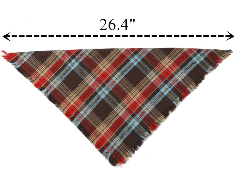 [Australia] - Pawskido Fall Dog Bandana for Small Medium Large Sized Dogs 