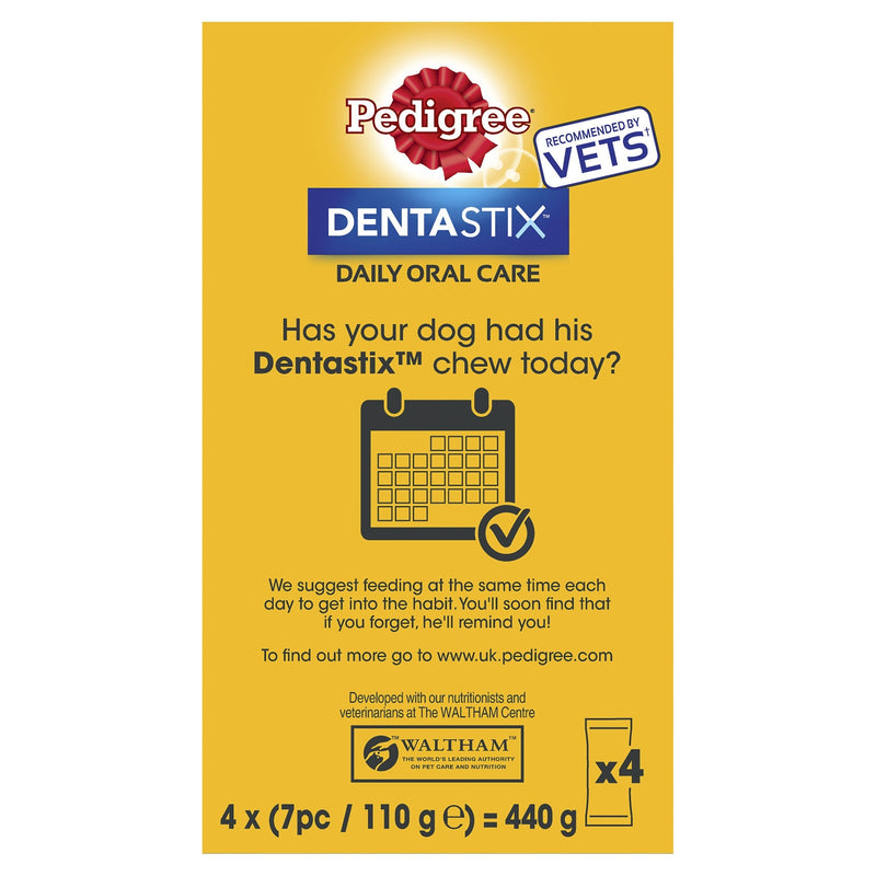 Pedigree DentaStix Daily Dental Chews Small Dog, 28 Sticks Original - PawsPlanet Australia