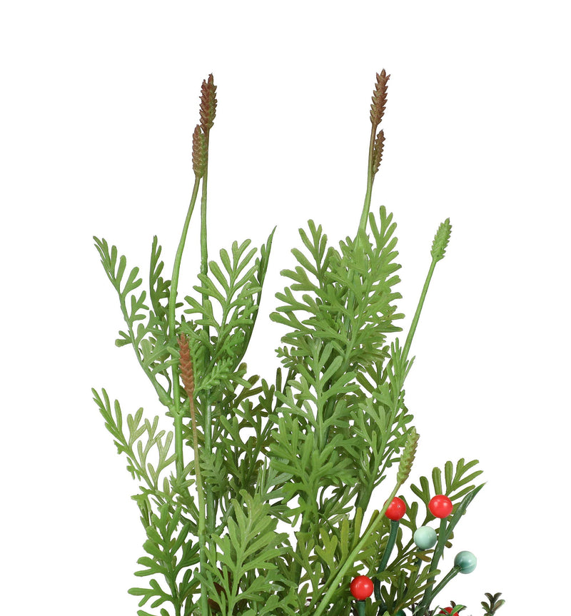 [Australia] - CNZ 3 Pcs Assorted Lifelike Green Aquarium Plastic Plant Decoration 