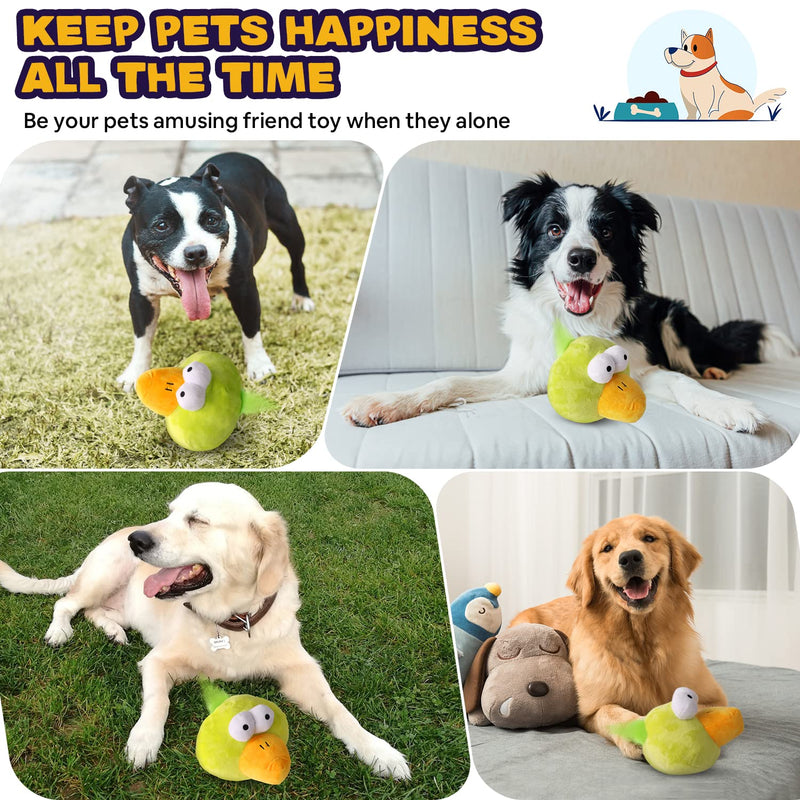 Petbobi Upgrade Interactive Dog Toys Plush Dog Squeaky Toys with Electronic Vibrating Giggle Ball and Plush Chew Covers for Puppies and Peppy Pet to Keep Them Busy as Dog Chase Training Toys - PawsPlanet Australia