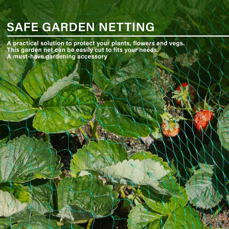 Straame Garden Netting, Plant, Veg, Fruit and Ponds Protection, Cat and Bird Proof Garden Net, Versatile Fine Mesh Garden, Garden Fence Netting, Garden Accessories - (1, 2X10) 1 - PawsPlanet Australia