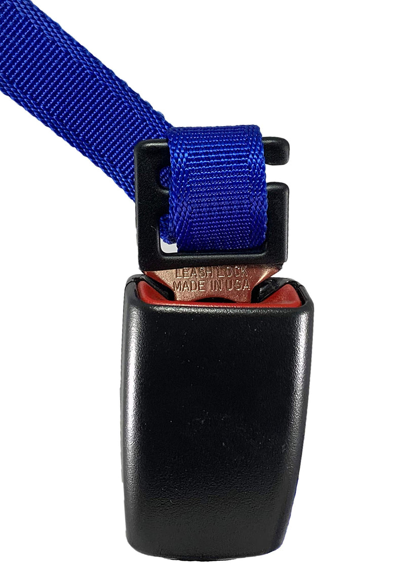[Australia] - Leash Lock - Universal Car Pet Seat Belt Safety Harness Clip with Bottle Opener Chrome 