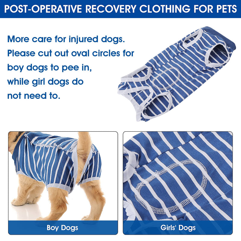 cobee Dog Recovery Suit, Dog Abdominal Wound Protector Puppy Post-Surgery Wounds for Male/Female Dogs, Post-Surgery Pet Surgical Snuggle Suit for Small Medium Dogs (M Size) Polyester - PawsPlanet Australia