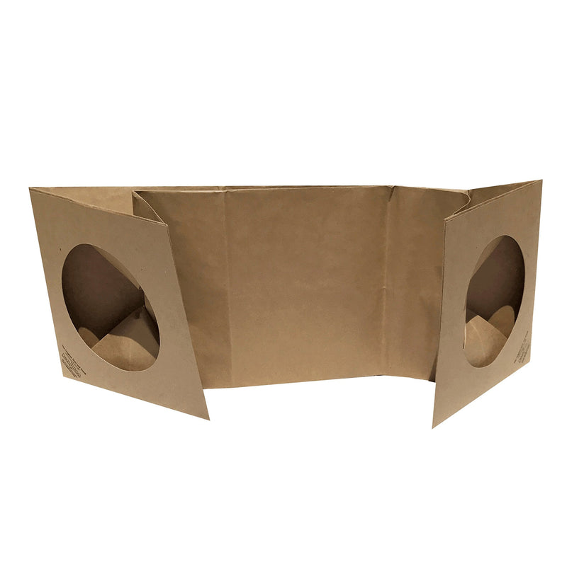 Dezi & Roo Hide and Sneak Collapsible Paper Tunnel - Made in USA - Designed by a Feline Vet - Interactive Cat Toy - Cat Enrichment Toy - Hideaway - PawsPlanet Australia