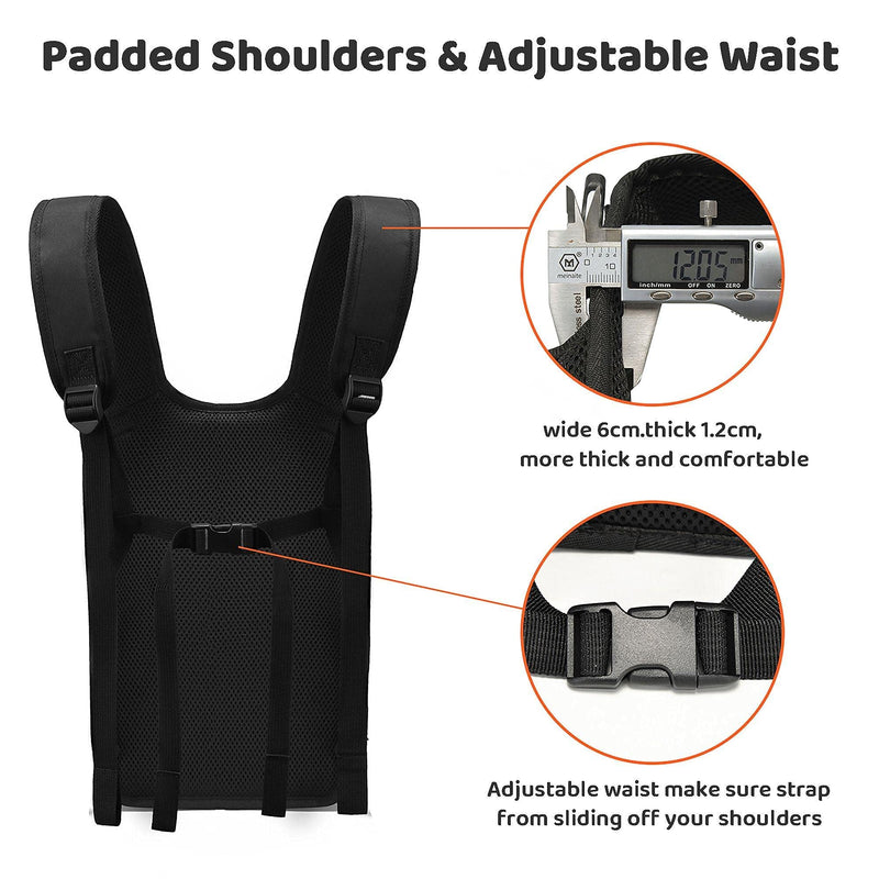 wakytu Dog Front Carrier Backpacks for Small Dogs, Legs Out Pet Carrier Sling Backpack with Adjustable Padded Ventilated Shoulder Straps, Easy-Fit for Traveling Hiking Camping 1.0 Stripes - PawsPlanet Australia