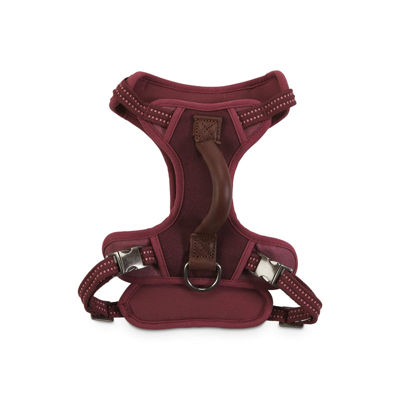 Petco Brand - Reddy Burgundy Canvas Dog Harness, Medium - PawsPlanet Australia