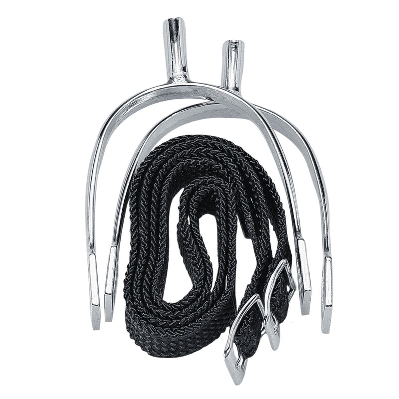 Korsteel POW Spurs with Strap - Childs 20mm - PawsPlanet Australia