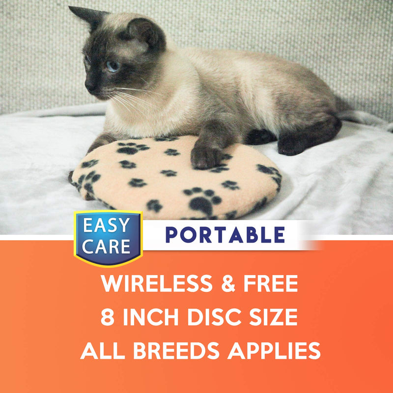 Microwave Pet Heating Pad, Newborn Pets Snuggle Microwave Pet Dog Bed Warmer, Safe Cat Bed Heating Disc for Animals, Heating Disk Pad for Rabbits, Hamster and Guinea - PawsPlanet Australia