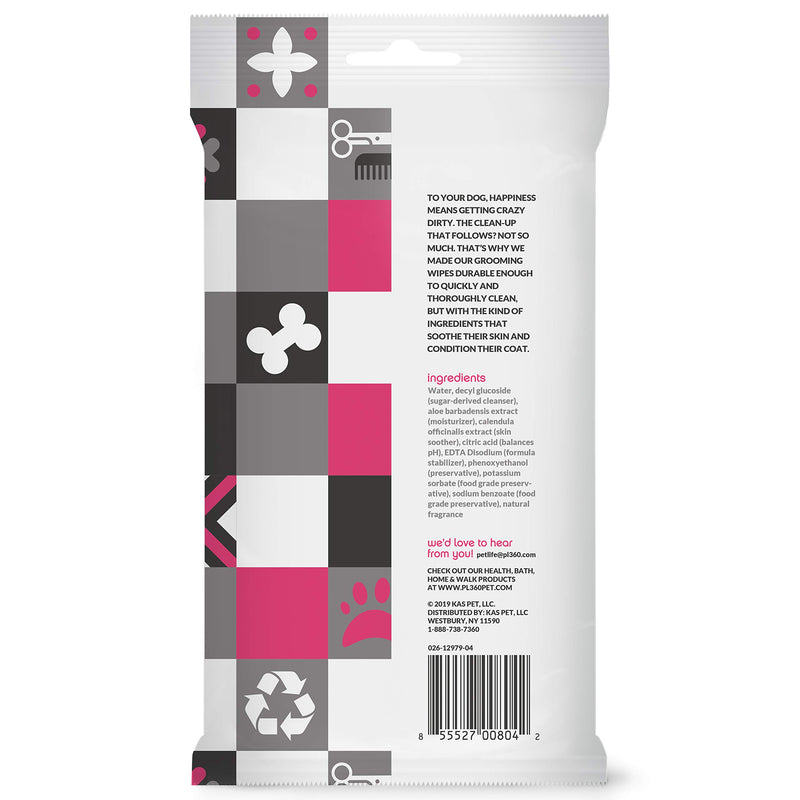 [Australia] - PL360 Dog Grooming Wipes, Mandarin 40 Count 