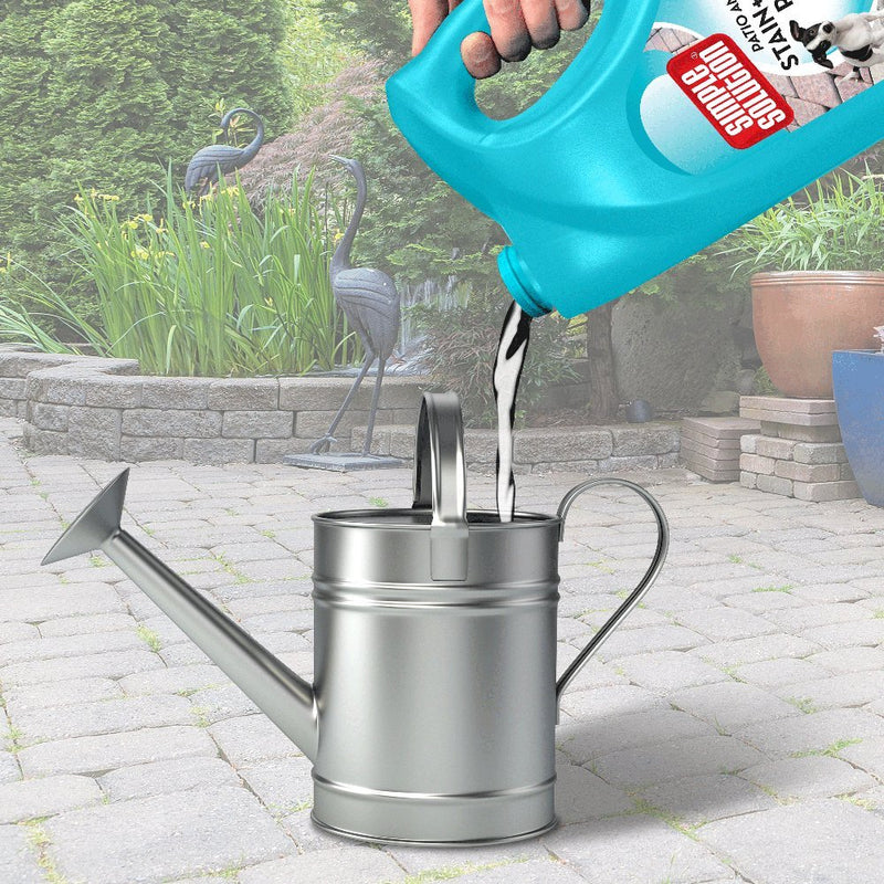 Simple Solution Patio & Decking Pet Stain and Odour Remover | Enzymatic Cleaner with Pro-Bacteria Cleaning Power - 4 Litre - PawsPlanet Australia