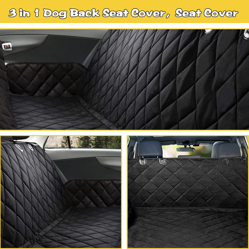 look envy Dog Car Seat Cover for Back Seat, Waterproof Pet Car Seat Cover, Non-Slip Durable Dog Hammock for Cars, Trucks, SUVs - PawsPlanet Australia
