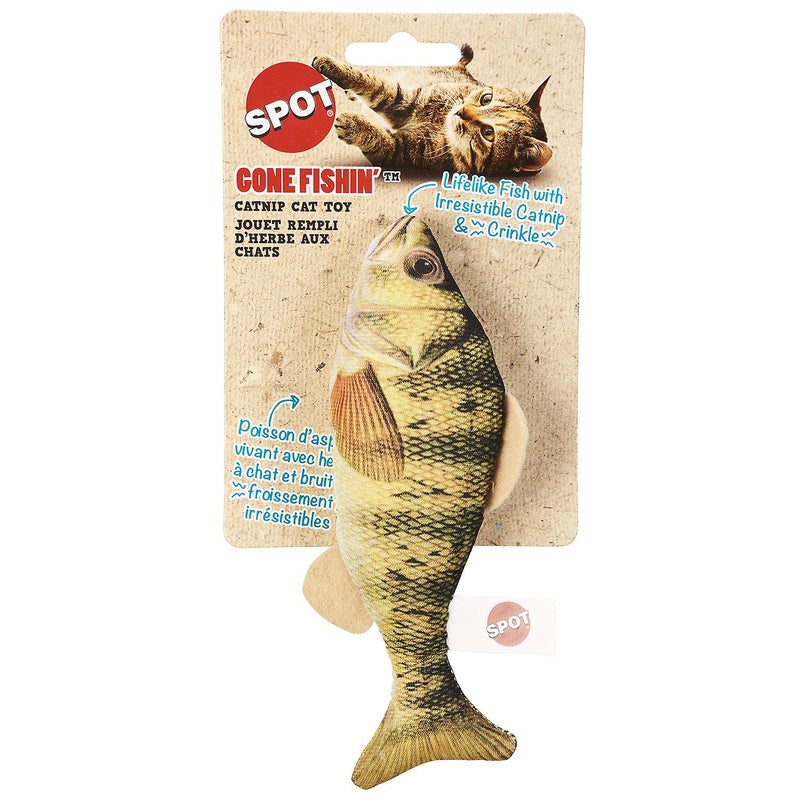 [Australia] - SPOT Gone Fishin' Cat Toy with Catnip Assorted Figures 6.5" 