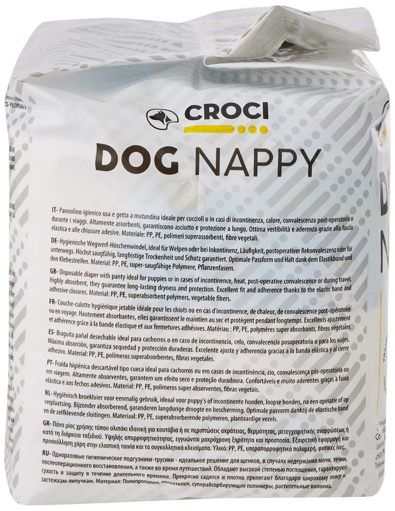 Croci Dog Nappy, Small, Pack of 14 - PawsPlanet Australia