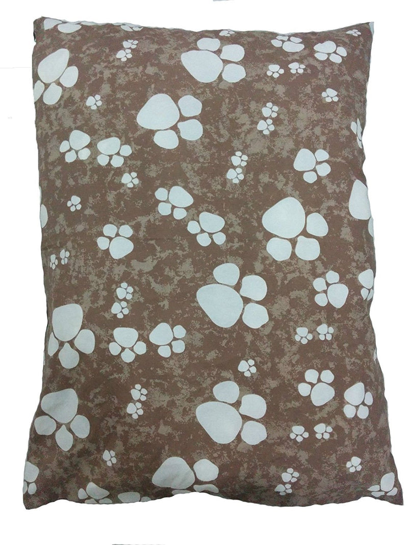 Comfort-Style EXTRA-LARGE Dog Bed Pillow complete bed (COVER + INNER Pillow) ~ SIZE 57" x 37" ~ Random Designs NEW - PawsPlanet Australia