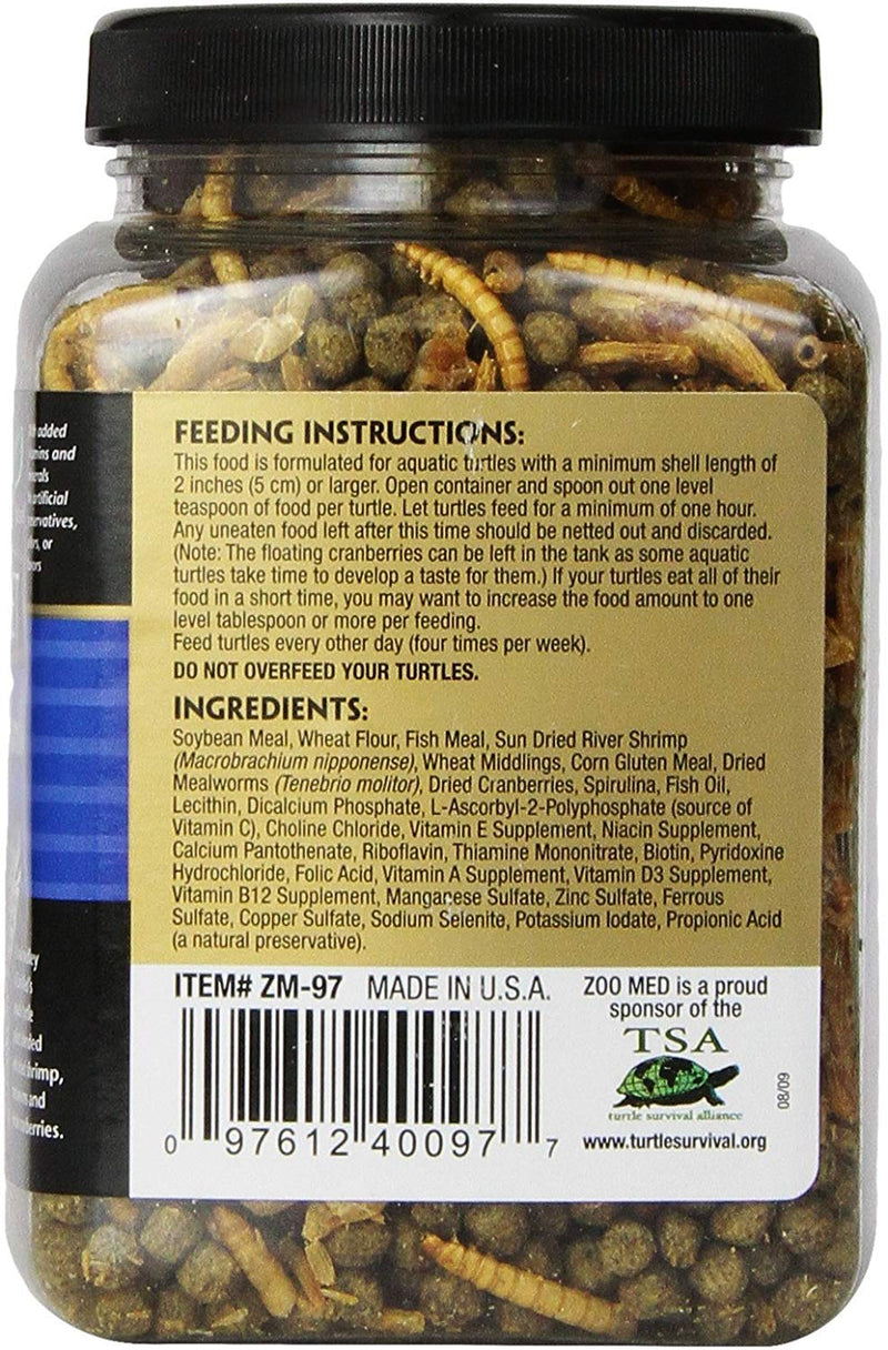 [Australia] - Zoo Med Gourmet Aquatic Turtle Food 6 oz - Pack of 3 