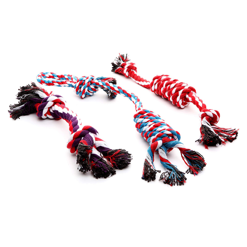 [Australia] - ROPE DOG TOYS FOR SMALL DOGS AND MEDIUM DOGS - BENEFITS NONPROFIT DOG RESCUE - DOG CHEW TOYS FOR SMALL AND MEDIUM BREEDS - COTTON DOG TOYS FOR BOREDOM 
