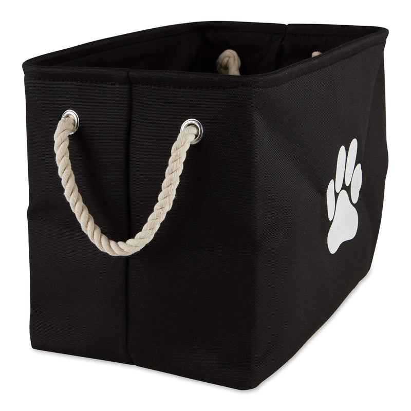 Bone Dry Pet Storage Collection Collapsible Bin, Large Rectangle, Black - PawsPlanet Australia