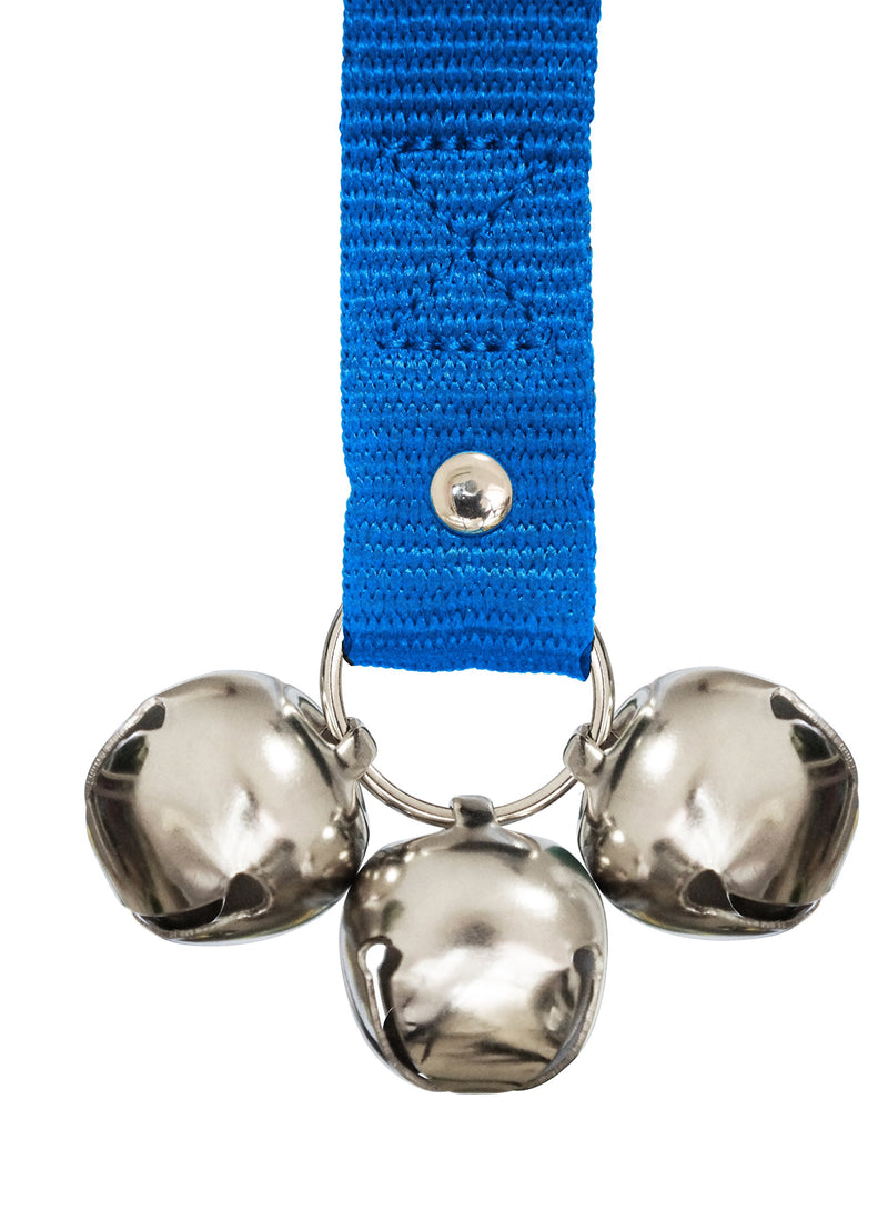 Caldwell's Pet Supply Co. Potty Bells Housetraining Dog Doorbells for Dog Training and Housebreaking Your Dog Loud Dog Door Bell for Potty Training Puppies and Dogs One Potty Bell Blue - PawsPlanet Australia