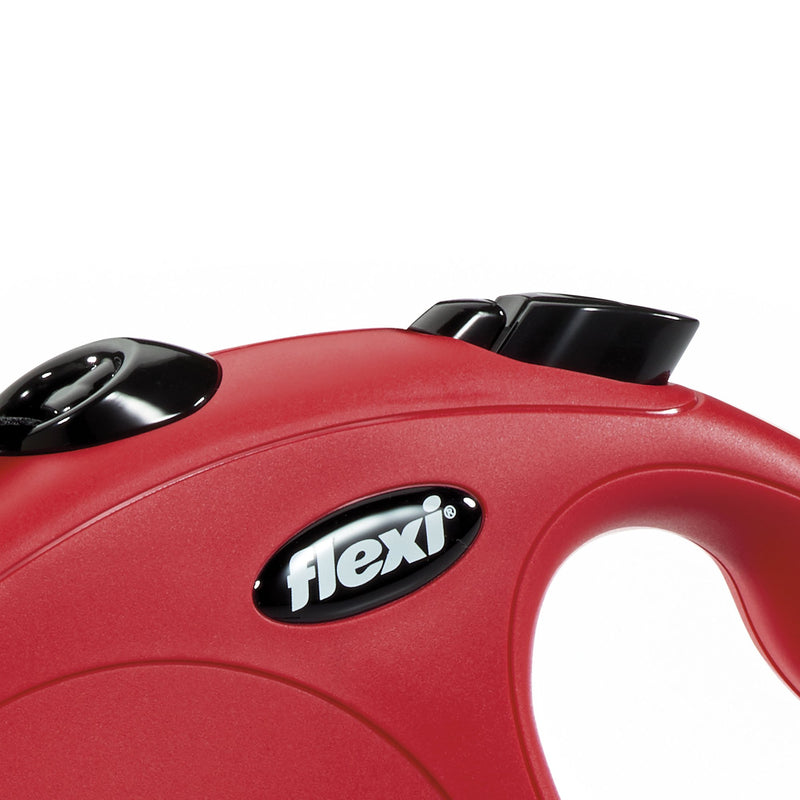 [Australia] - FLEXI New Classic Retractable Dog Leash (Tape), 16 ft, Large, Red, CL30T5.250.R 