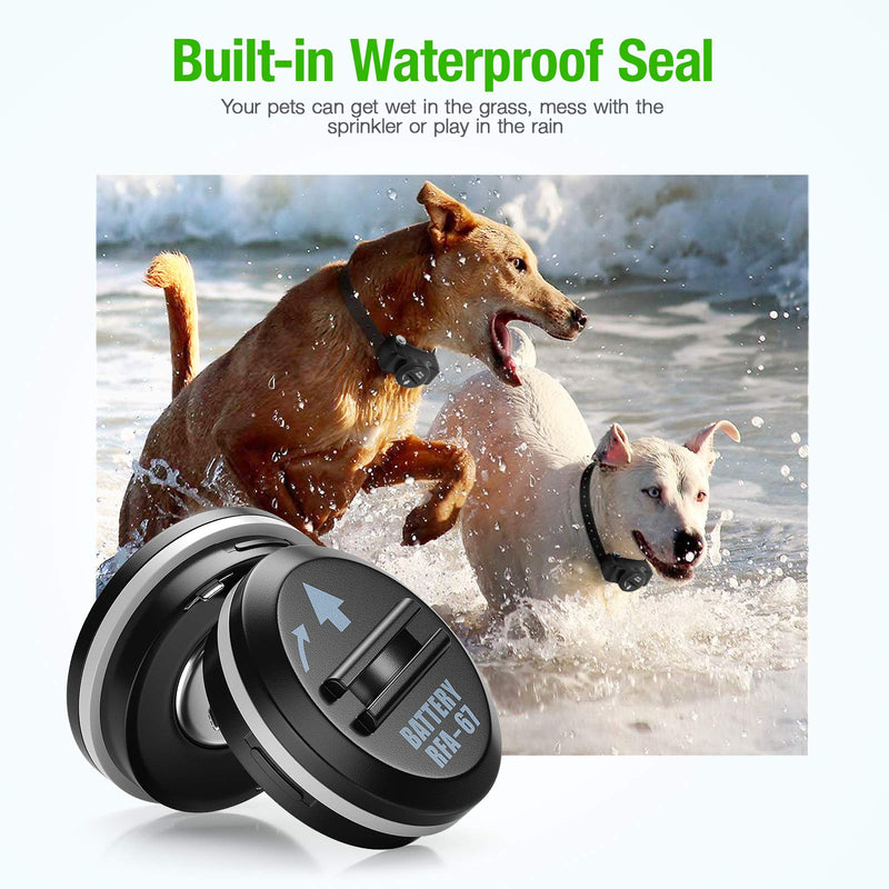 EBL 10 Pack RFA-67 6 Volt Pet Collar Replacement Batteries, Ultra Fit PIF-300 RF300 PIF-275-19 PRF-3004W PUL-250 - PawsPlanet Australia