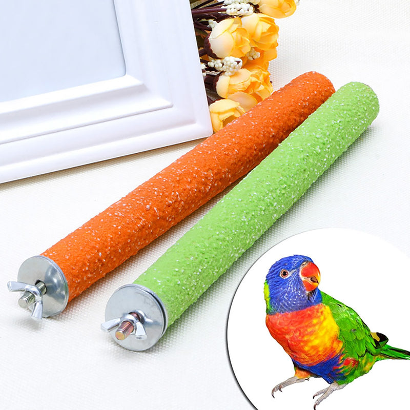 Legendog Parrot Perches, 5PCS Bird Perches Budgie Perch Cockatiel Perch Budgie Perches for Cage Training Interactive Bird Cage Perches M - PawsPlanet Australia