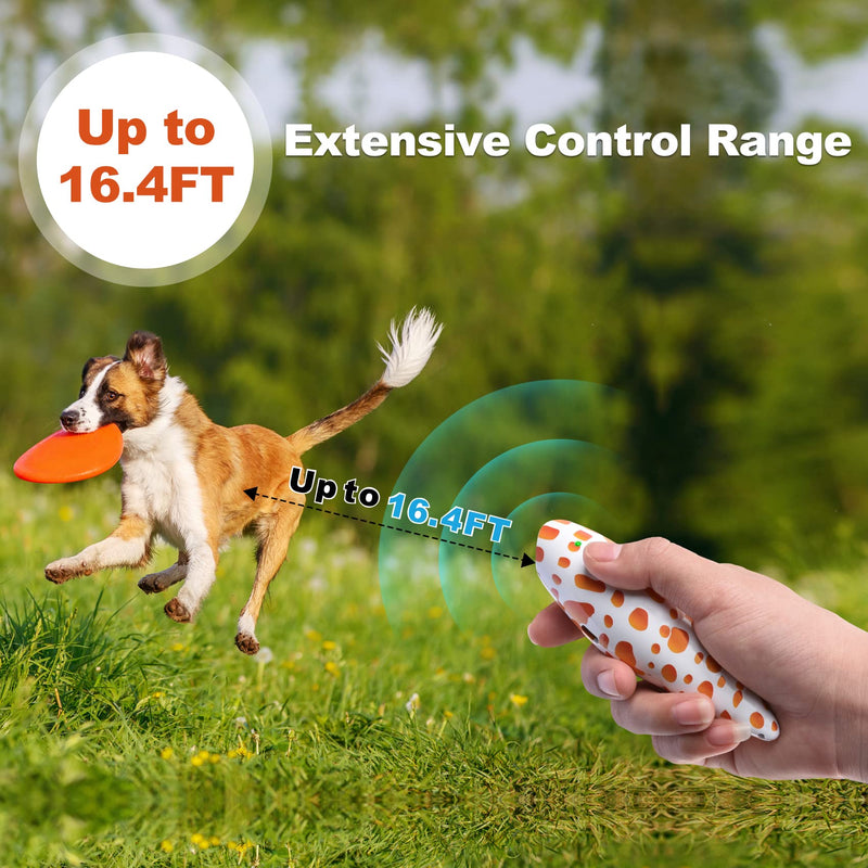 Transpet Ultrasonic Anti Barking Device, Stop Dog Barking Deterrent Devices Handheld Trainer 16ft Control Range, Indoor Outdoor Training Tool for Dogs - PawsPlanet Australia